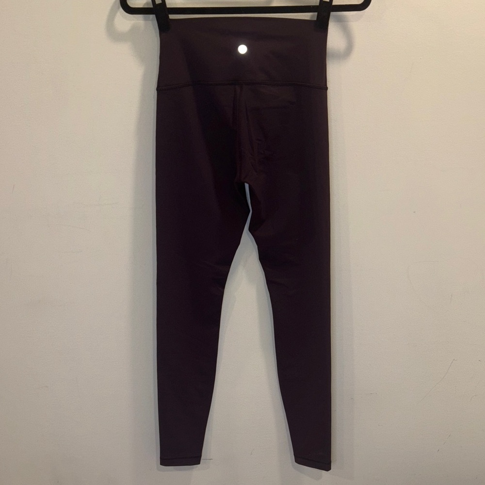 lululemon athletica Women's Leggings in Deep Plum Size 6 - Picture 12 of 13
